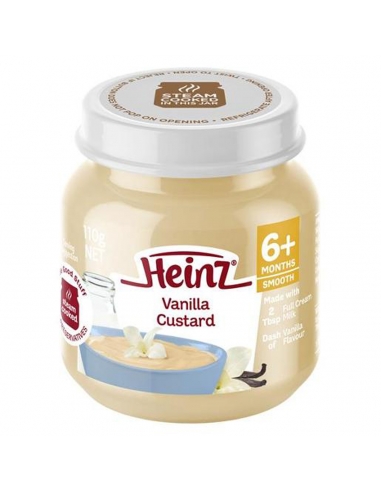 Heinz All Ages Custard Vanilla 110gm x 6