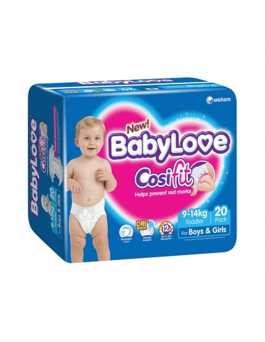 Babylove luiers 18-pack voor peuters