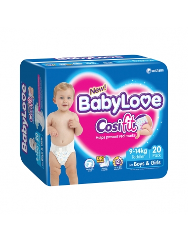 Babylove Nappies Toddler 18パック