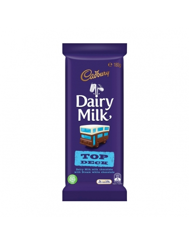 Plateau supérieur Cadbury 180g x 15