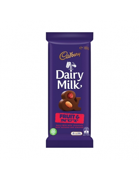 Cadbury Fruit N Nut 180 g x 14