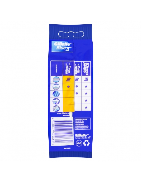 Gillette Sensitive Disposable 5's x 1