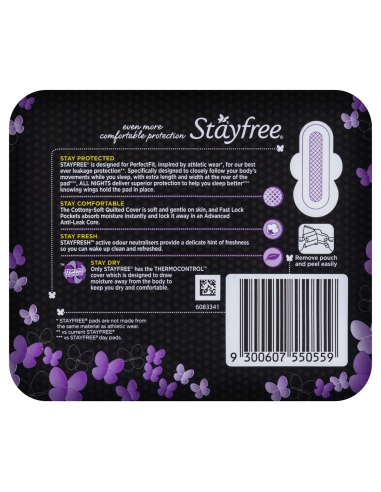 Stayfree Ultra Thin Przez całą noc 10