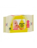 Johnsons Baby Fragrance Free Wipes 20 x 1