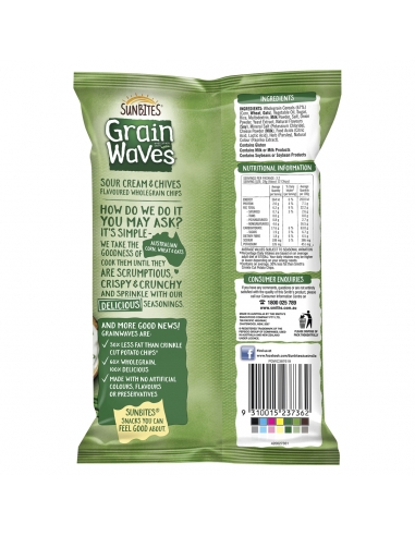 Korrelgolven Zure room en bieslook 90 g x 15