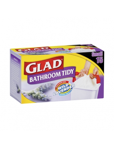 Glad Bathroom Tidy Small 15's x 1