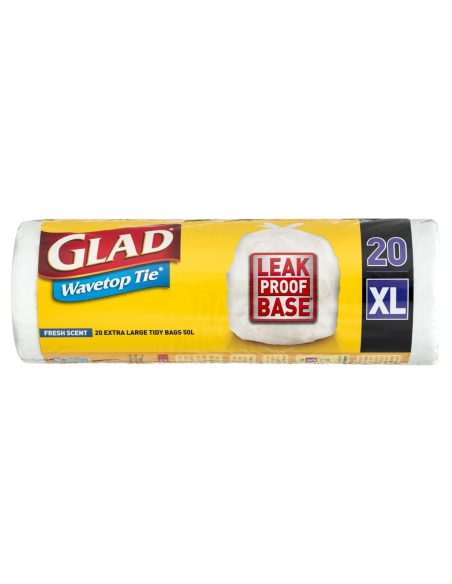 Glad Kitchen Tidy Bag Xtra Large 20 Pack