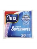 Chux Super Wipes Reg 20\'s x 1