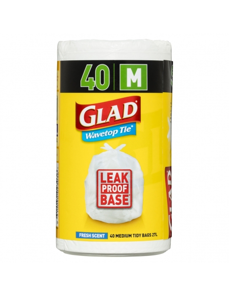 Glad Kit Tidy Wavetop Medium 40's x 1