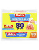 Multix Freezer Bags Med 80\'s x 1