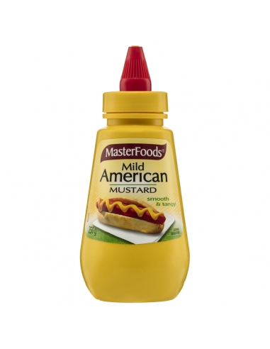 Masterfoods American Mustard 250gm x 1