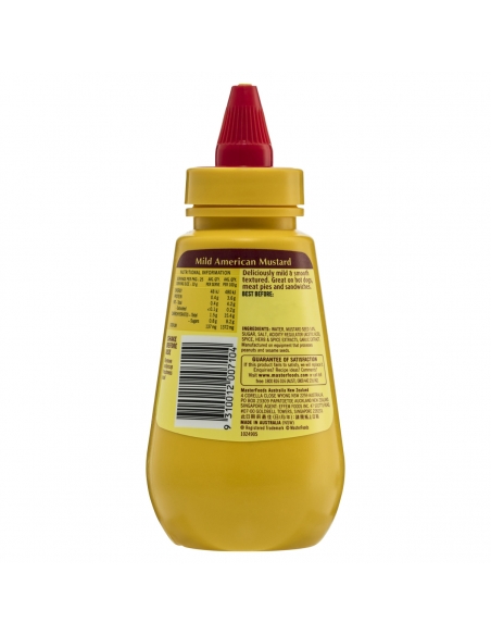 Masterfoods Musztarda amerykańska 250g