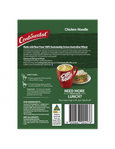 Coupe continentale A Nouilles Au Poulet Soupe 40g
