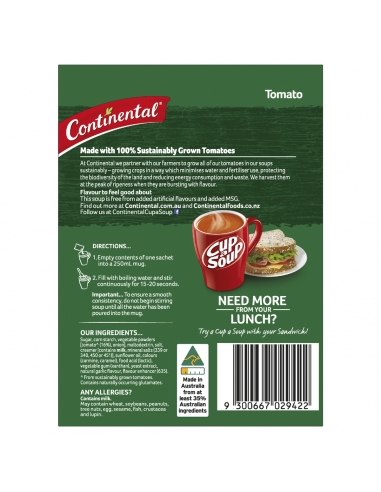 Continental Cup A Soup Tomato 80gm x 1