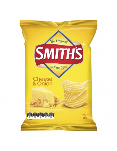 Smiths Cheese and Onion 170g x 1