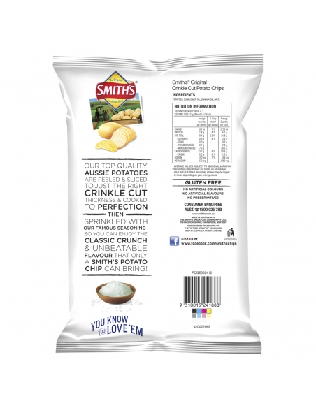 Smiths Plain 170g x 1