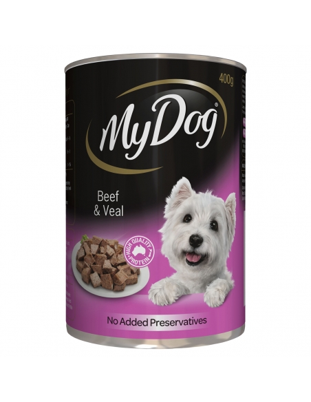 Mi perro de ternera y ternera 400g