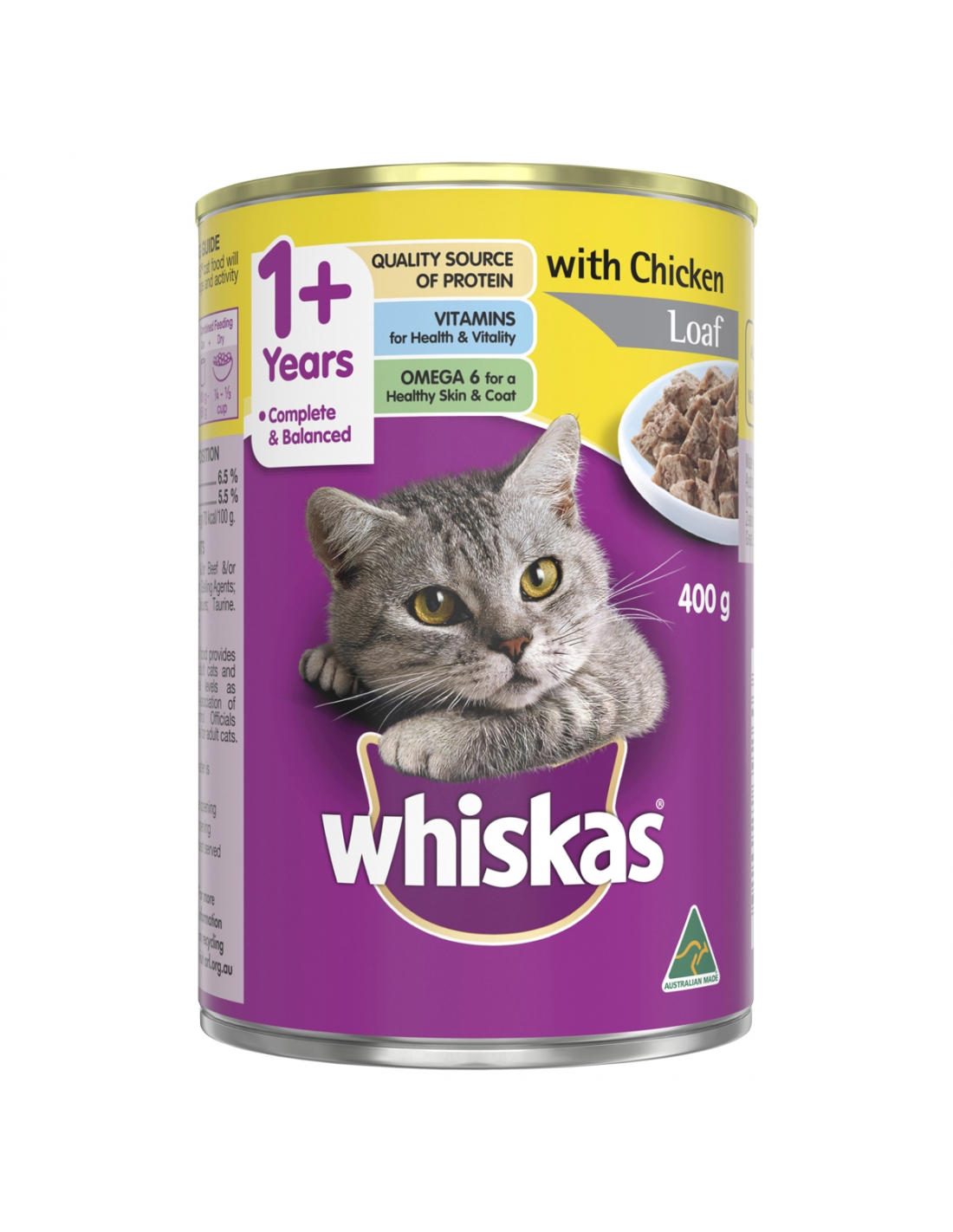 Whiskas Huhn und Pute 400g