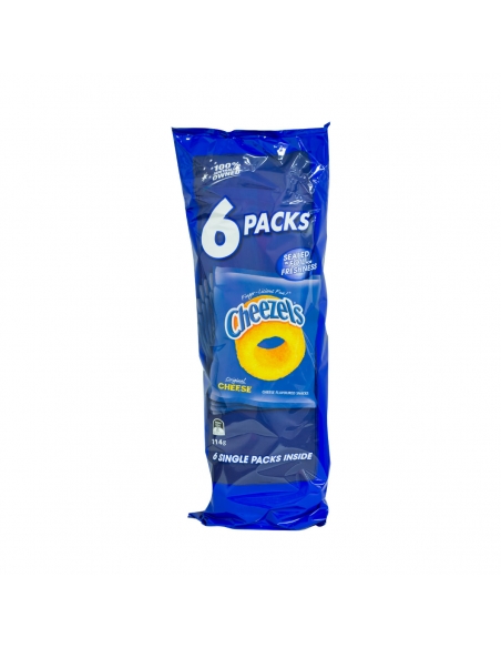 Cheezels 6-pack-pakket 114 g