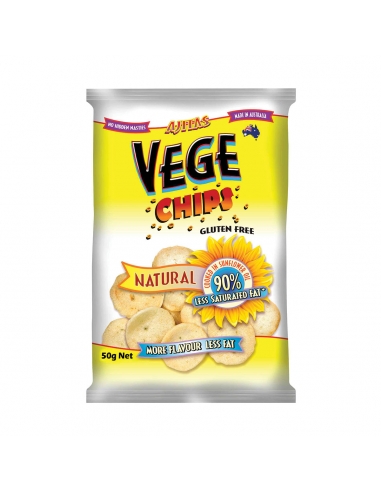 Ajita Vege Chips Natural 50g x 12