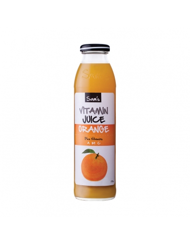 Sams Vitamin Juice Orange 375 ml x 12