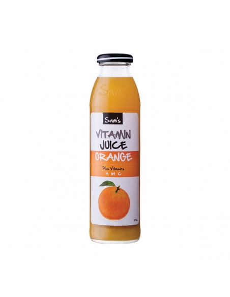 Sams Vitamin Juice Orange 375 ml x 12