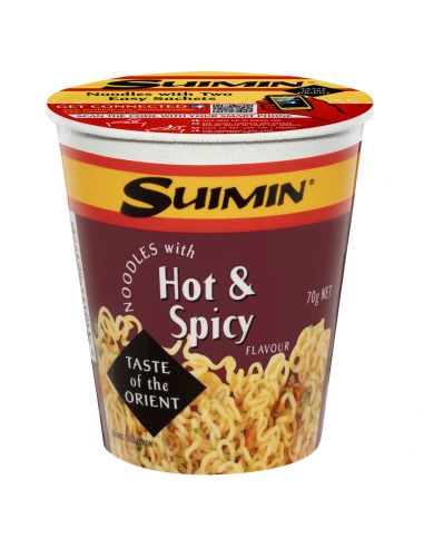 Suimin Cup 70gm Hot & Spicy x 1