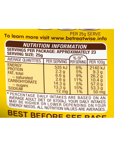 Seau à cacahuètes M & M's 575g x 6