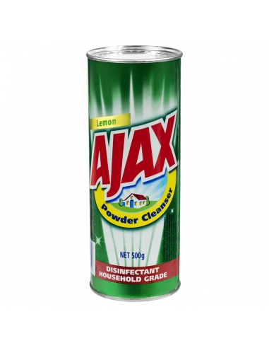 Ajax Lemon Powder Cleanser 500g x 1