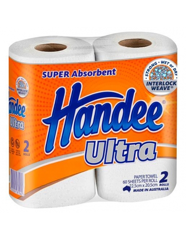 Handee Ultra papieren handdoeken Wit 2s