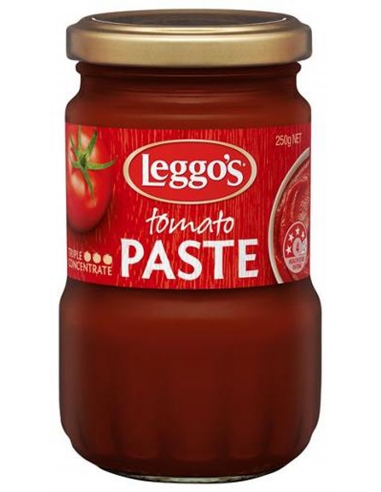 Leggos Szklana butelka Pasta pomidorowa 250gm