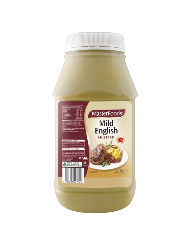 Masterfoods Mild English Mustard 2.5kg x 1