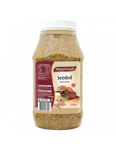Masterfoods Seeded Mustard 2.5kg x 1