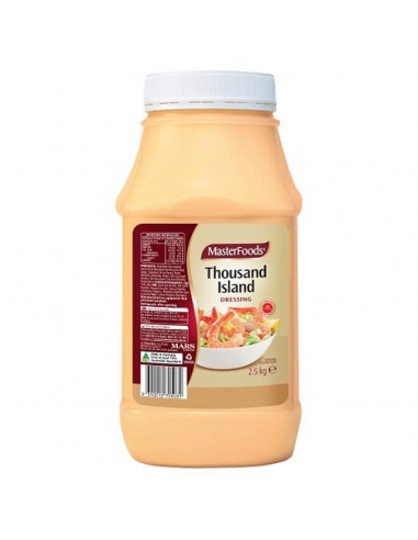 Masterfoods Thousand Island Salad Dressing 2.5kg x 1