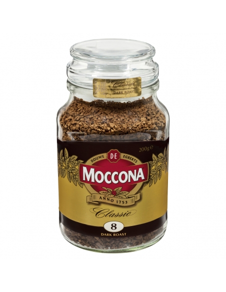 Caffè arrosto scuro liofilizzato Moccona 200 g