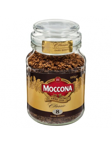 Moccona黑烤速溶咖啡100gm