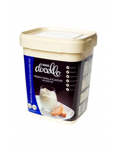 Nestle Docello Franse Vanillemousse 1.8kg