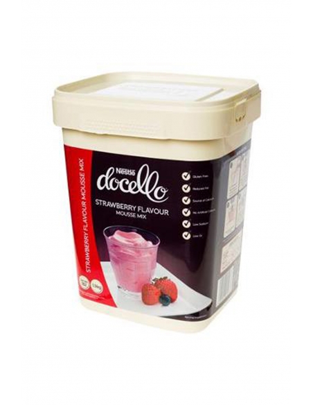 Nestle Docello Strawberry Mousse 1.9kg x 1