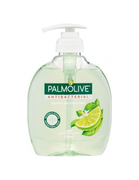 Palmolive Anti-bacterial Lime Liquid Soap Pump 250ml x 1