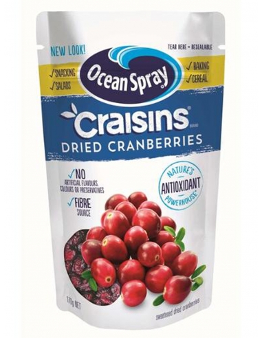Ocean Spray Craisins Original Dried Cranberries 170gm x 1