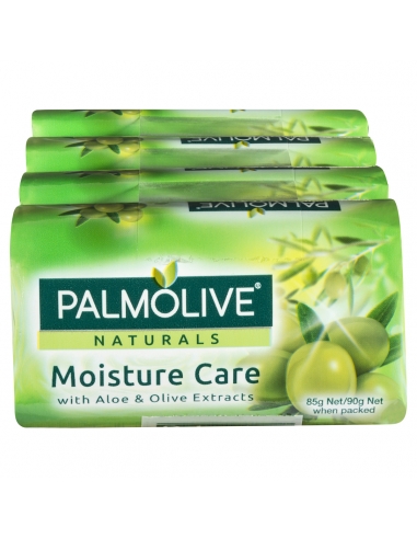 Palmolive Naturals Green Seifenstück 4x90gm x 12