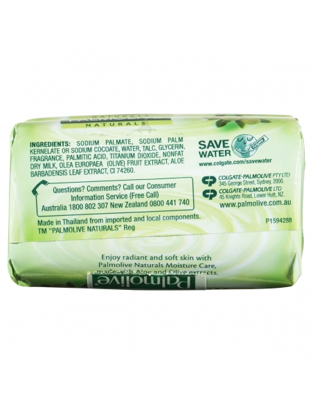 Palmolive Naturals groene zeepstaaf 4x90 g x 12