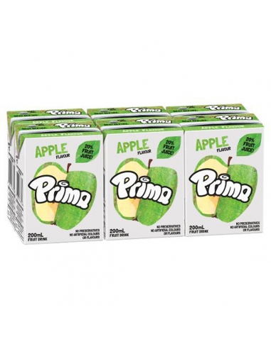 Primavera Apple Fruit Drink 6 Pack 200ml x 4
