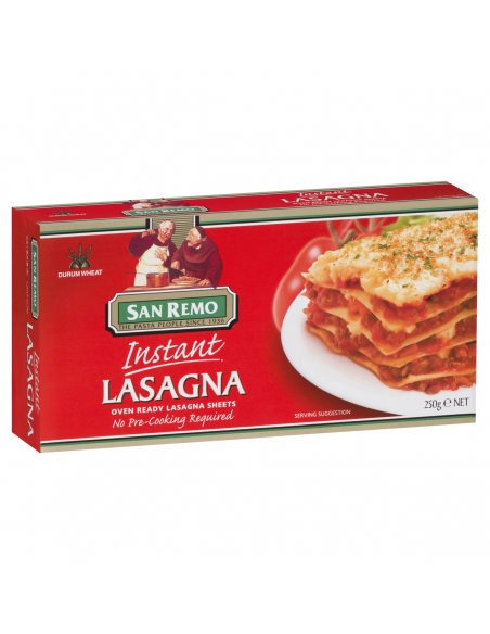 San Remo Instant Lasagne 250 gm