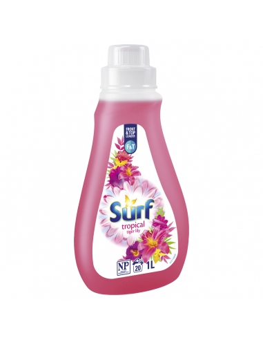 Surf Tropical Laundry Liquid 1l x 1