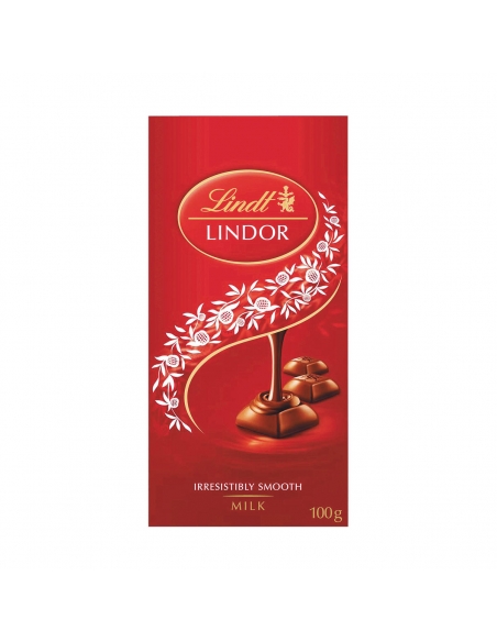 Lindt Lindor Chocolate con leche 100g x 10