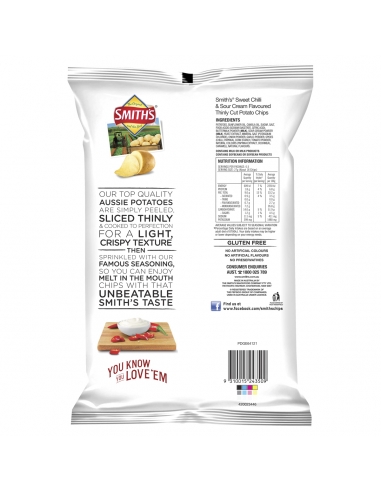 Smiths Selections Sweet Chilli Sour Cream 175g x 1