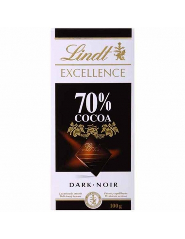 Lindt Excellence Dark Noir 70% 100g x 10