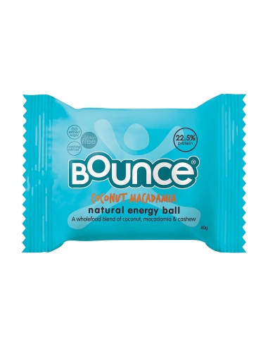 Bounce Cocco e Macadamia 40g x 12