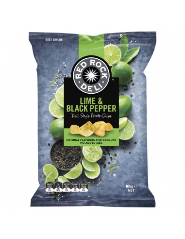 Pepe di lime rosso chip chip 165g